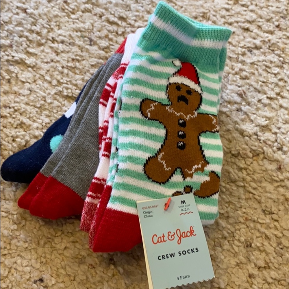 NWT Holiday kids socks